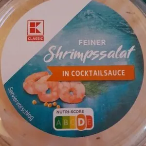 Shrimpssalat mit Cocktailsauce