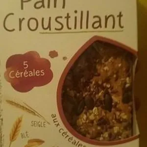 Pain croustillant aux 5 céréales complètes