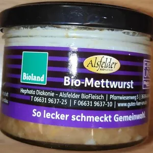 Mettwurst (Bio)