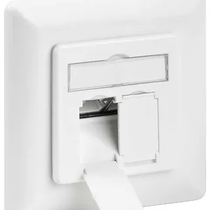 RJ45 infällt vägguttag