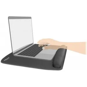 Delock Ergonomic - Musmatta med handledsstöd - svart