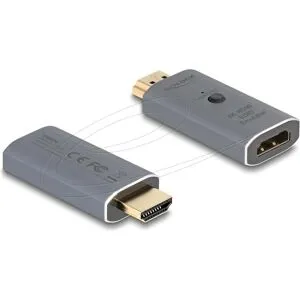 Delock - EDID-läsare/skrivare - HDMI - antracit