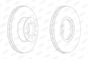 Bromsskiva BERAL BCR330A