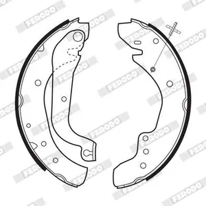 Bromsbacksats FERODO FSB533