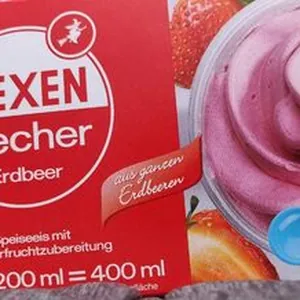 Hexen Becher Erdbeere