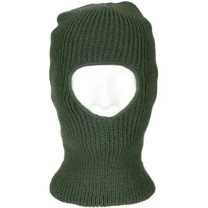 MFH - Max Fuchs MFH Balaclava 1-Håls Acryl (Färg: Oliv)