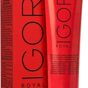 Schwarzkopf Professionell Igora Royal - permanent hårfärgning med una innovativ formel, 60ml 0-22 | Anti orange koncentrat