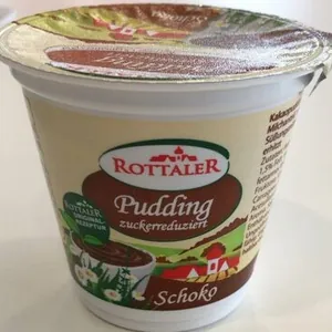 Pudding zuckerreduziert