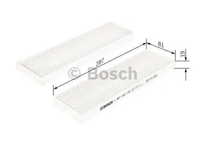 Kupéfilter BOSCH 1 987 432 132