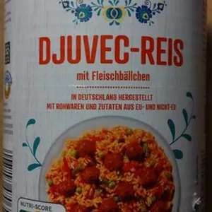 Djuvec-Reis mit Fleischbällchen