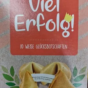 Glückskekse - Viel Erfolg