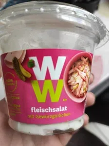 WW Fleischsalat mit Gewürzgürkchen