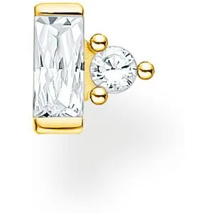 Thomas Sabo örhänge stud white stone gold H2186-414-14