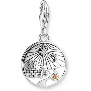 Thomas Sabo Charm Club Charmista Enjoy camping moon and star silver berlock 2060-473-7