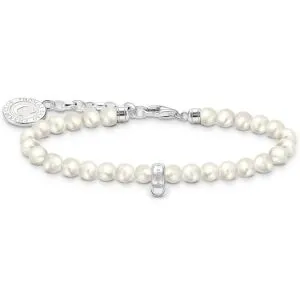 Thomas Sabo Charm Club Charmista pärl charmarmband A2141-158-14-L19v