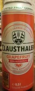 Grapefruit beer non-alcoholic