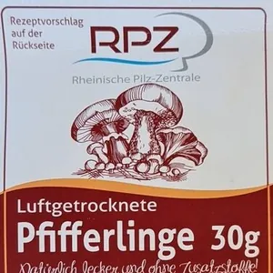 Pfifferlinge getrocknete