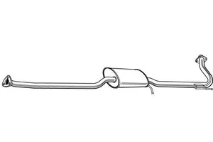 Mittenljuddämpare VEGAZ HOS-151