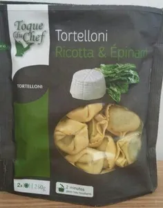 Tortelloni Ricotta et épinards