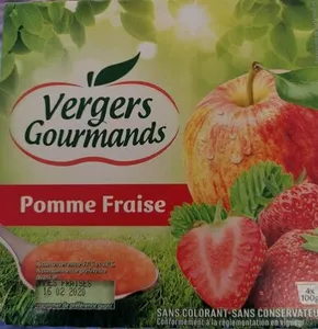 Vergers Gourmands Pomme Fraise