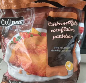 Csirkemellfilé cornflakes panírban