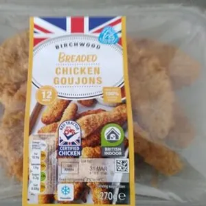 Breaded Chicken Goujons