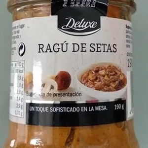 Ragú de setas