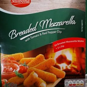 Breaded mozzarella