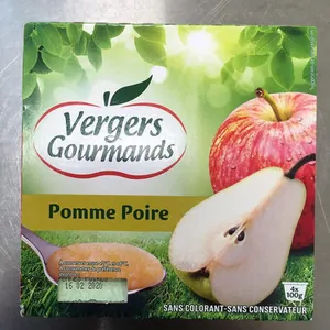 Dessert de fruits pomme poire