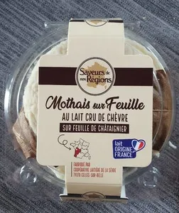 Mothais sur feuille au lait cru de chèvre