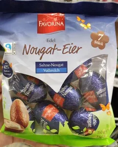 Edel Nougat-Eier Sahne-Nougat Vollmilch