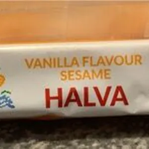 Vanilla flavour sesame halva