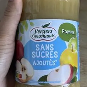 Purée de pommes sans sucres ajoutés