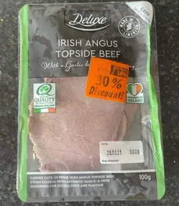 Irish Angus Topside Beef