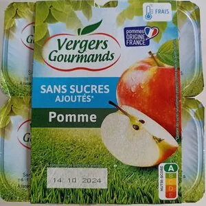 compote de pommes sans sucre ajouté