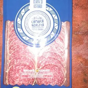 Salam cu Invelis de Ceapa si Usturoi