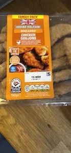 Breaded Chicken Goujons