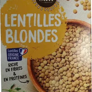 Lentilles blondes