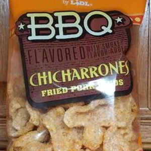 BBQ Flavored Fried Pork Rinds