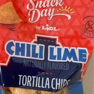 Chile lime naturally flavored tortilla chips