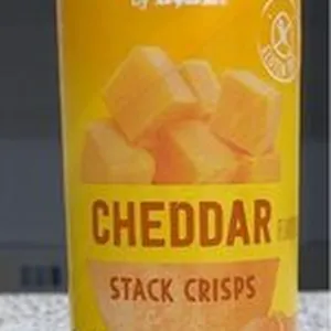 Cheddar stack crisps