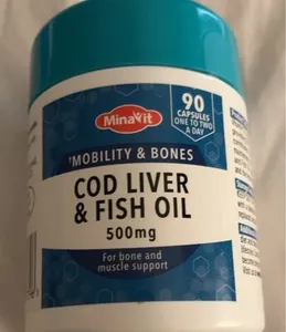 Cod liver & fish oil vitamins