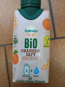 Bio Orangensaft Konzentrat