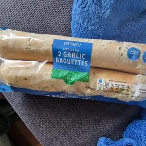 reduced fat garlic baguettes