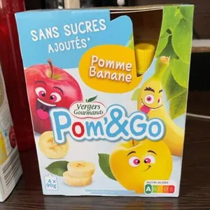 Compote aromatisé à la pomme et la fraise