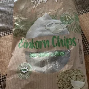 Einkorn chips with sour cream & Onion