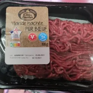 Viande hachée pur boeuf