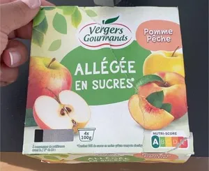 Compote pomme pêche