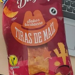 Tiras de maiz sabor barbacoa