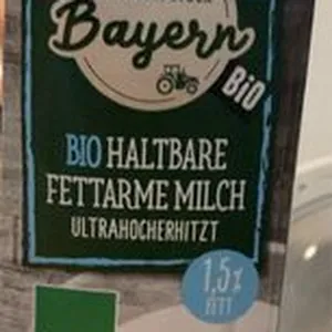 Bio haltbare fettarme milch